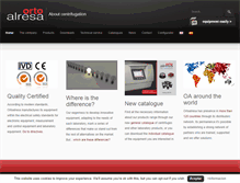 Tablet Screenshot of ortoalresa.com